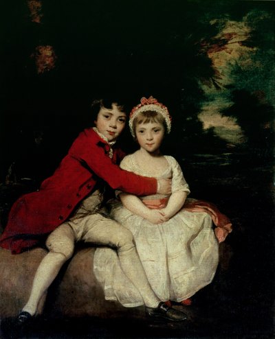 John Parker and His Sister Theresa by Joshua Reynolds